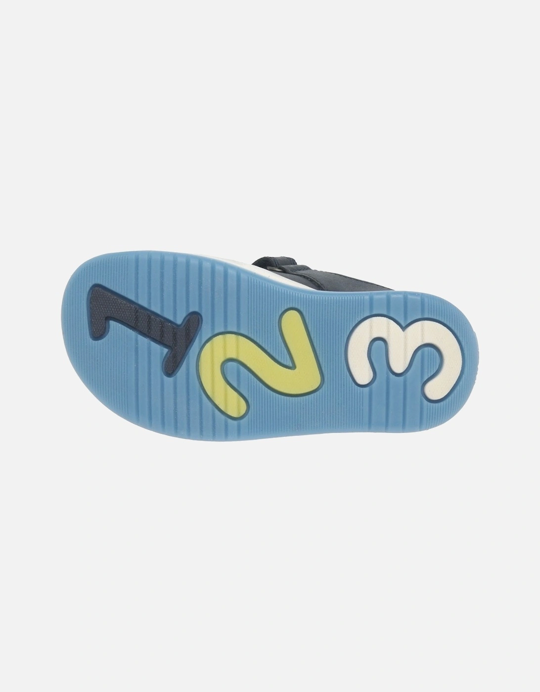 Clarks (Navy, Uk 4 Infant) Childrens T-Bar Shoes Noodle Shine T - G Fit - Image 3