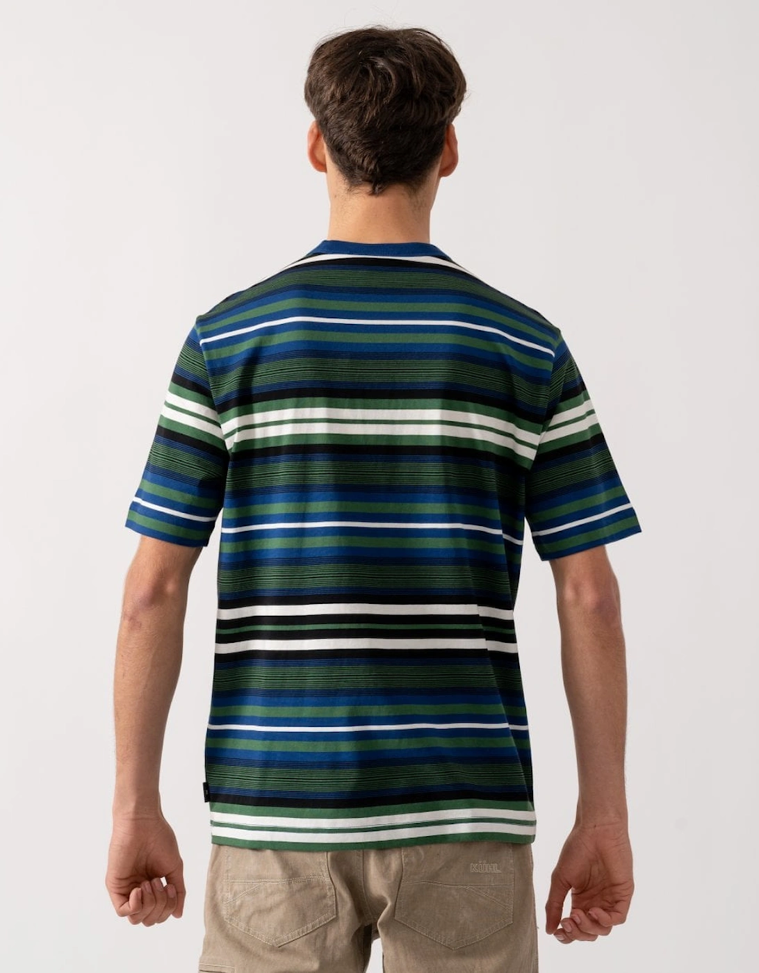 PS Mens Short Sleeve Multi Stripe T-Shirt