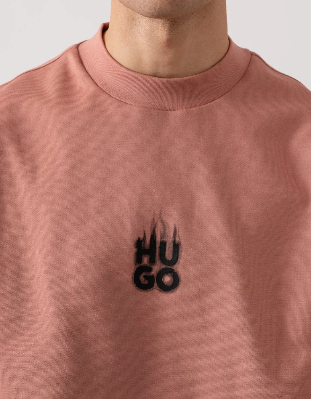 HUGO Durungu Mens Crew Neck Sweatshirt