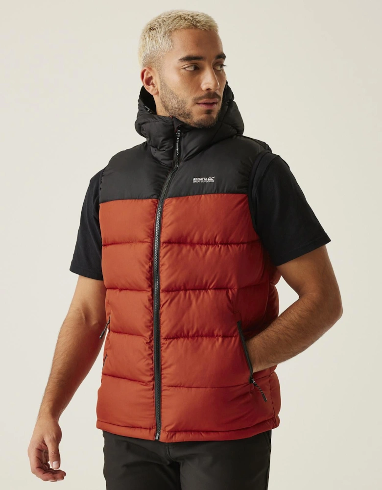 Mens Nevado Heavyweight Hooded Gilet