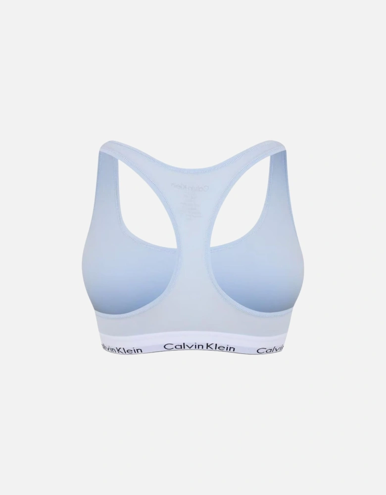 Women Modern Logo Unlined Bralette (Fuller-Figure), Plein Air Blue