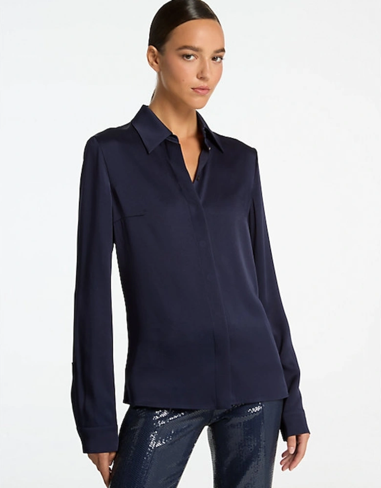 Hansen Charmeuse Shirt