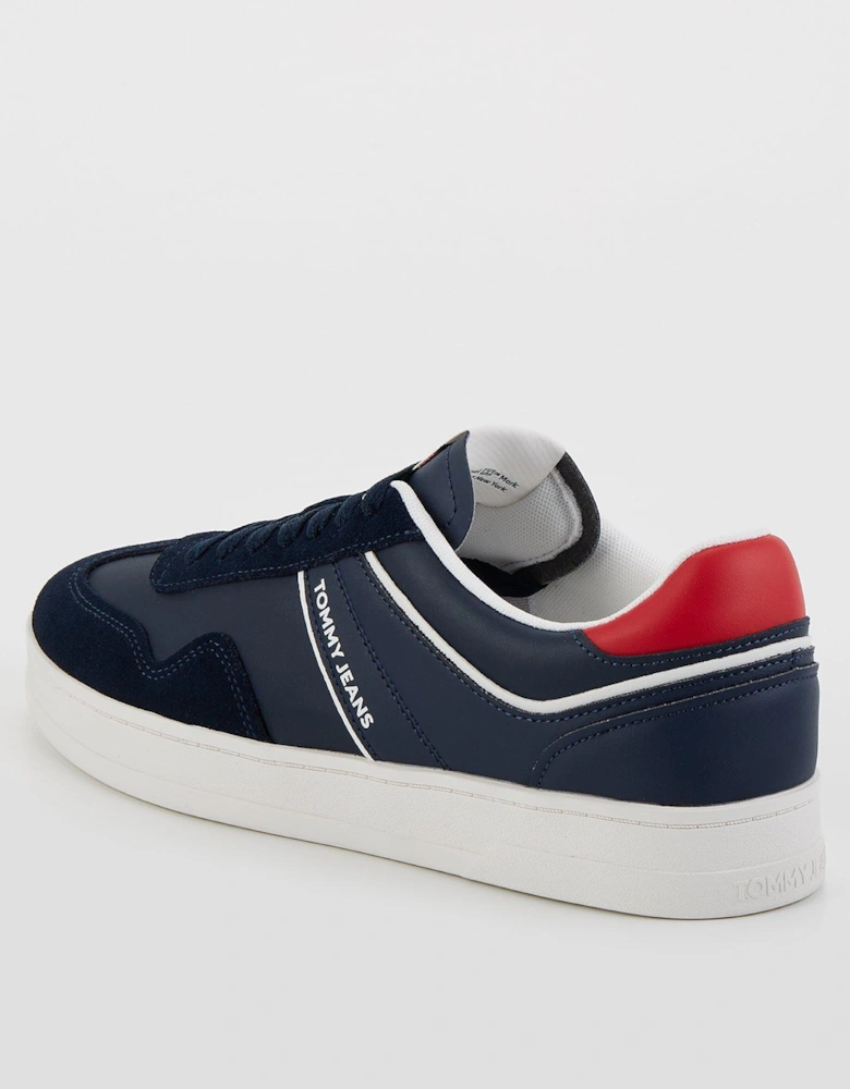 The Greenwhich Suede/leather Retro Sneakers - Navy