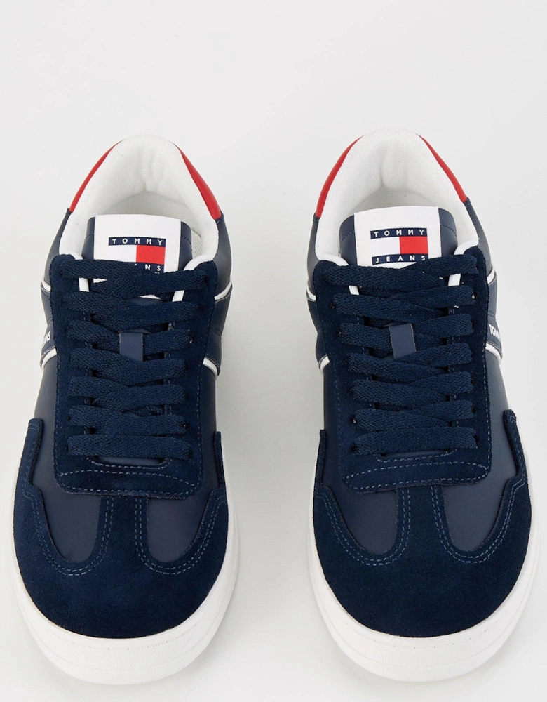 The Greenwhich Suede/leather Retro Sneakers - Navy