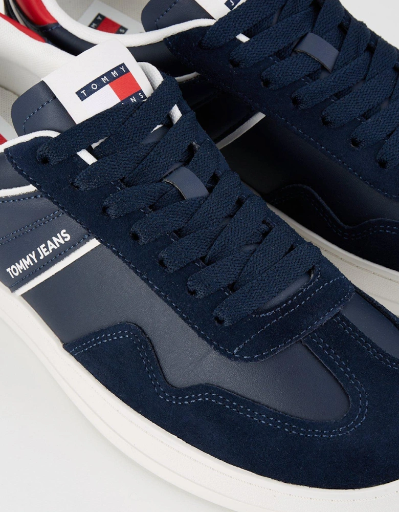 The Greenwhich Suede/leather Retro Sneakers - Navy