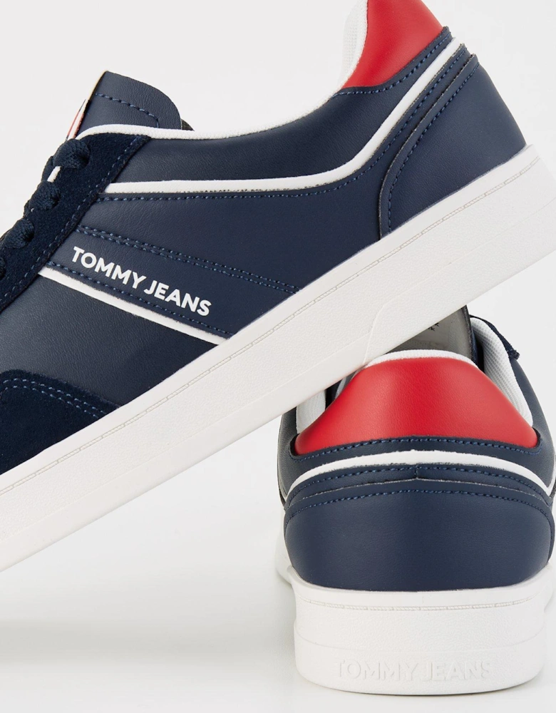 The Greenwhich Suede/leather Retro Sneakers - Navy