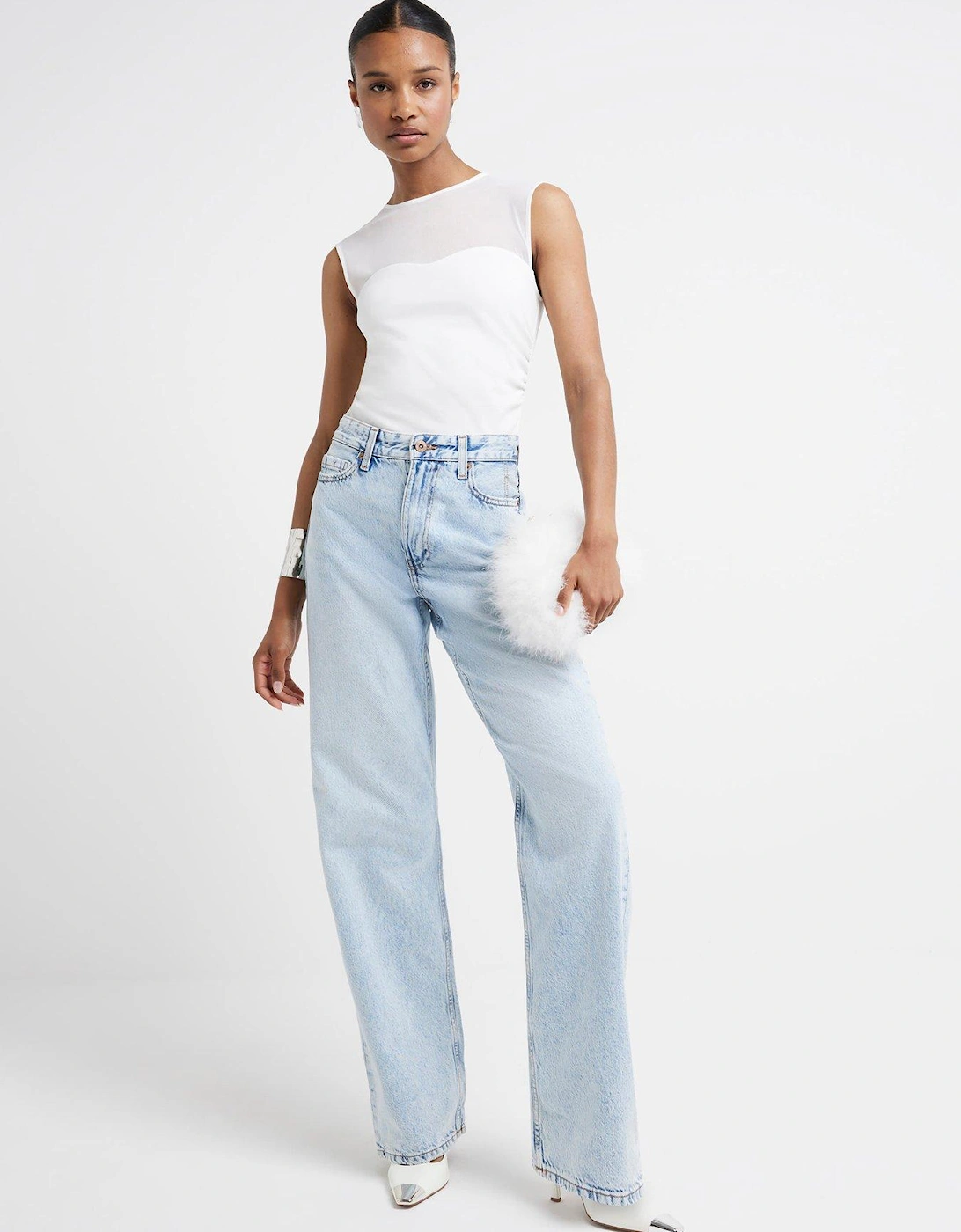 Relaxed Straight Jean - Light Denim, 2 of 1