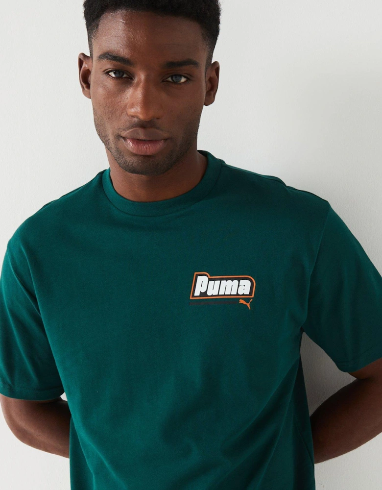 Men's Logo Graphic III Tee - Dark Green