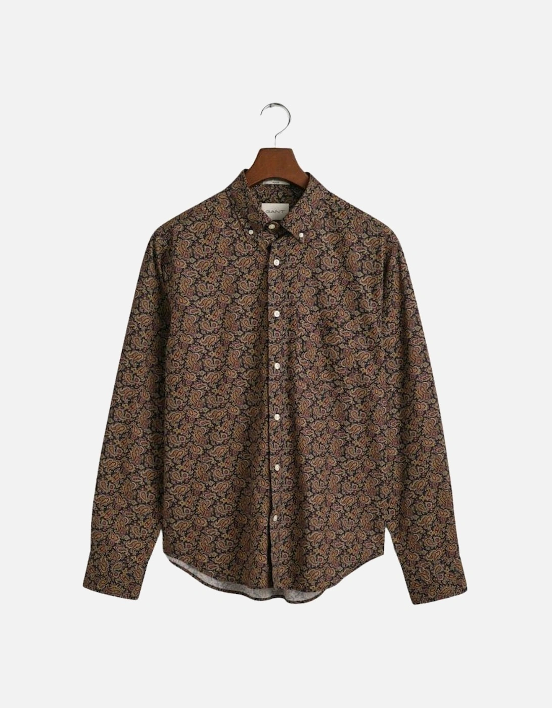 Reg Paisley Printed Shirt - Prussian Blue, 5 of 4