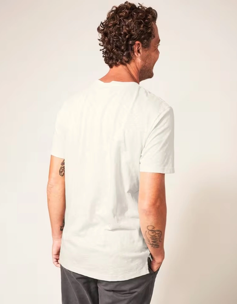 Men's Abersoch Short Sleeve Tee Natural White