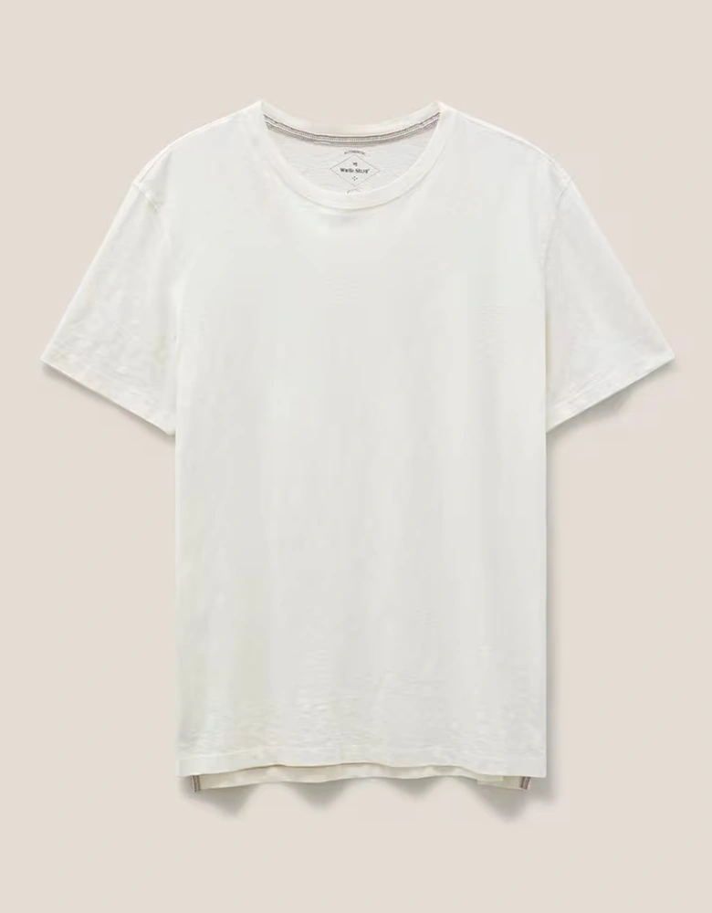 Men's Abersoch Short Sleeve Tee Natural White