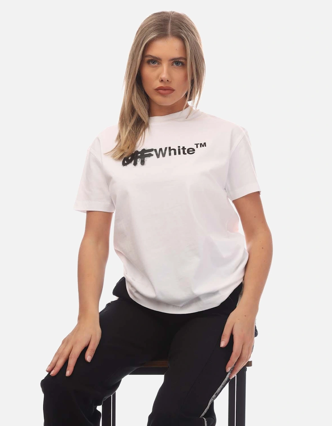 Spray Helvetica Casual T-Shirt