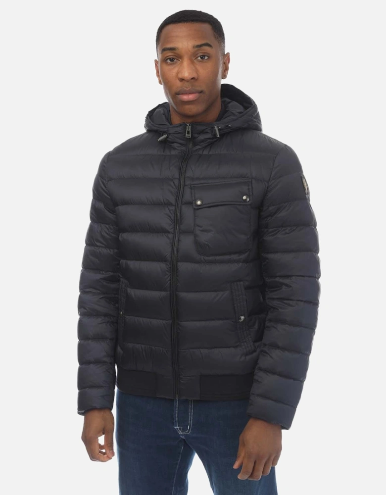 Down Filled Nylon Streamline Jacket