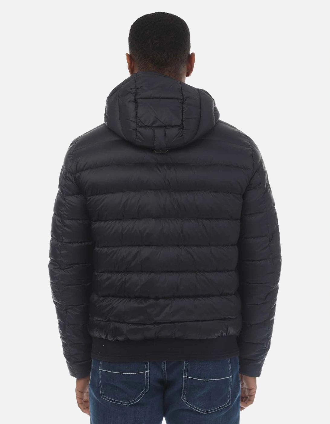 Down Filled Nylon Streamline Jacket