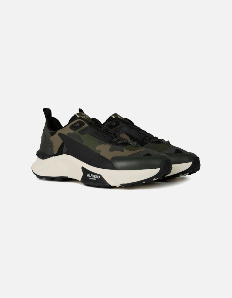 Low Top True Act Camouflage Trainers