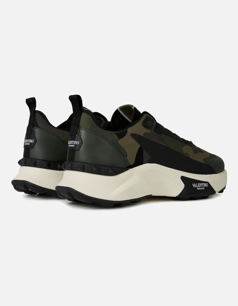 Low Top True Act Camouflage Trainers