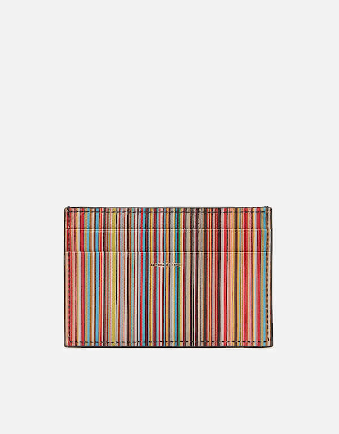 PS Striped Leather Credit Card Case, 2 of 1