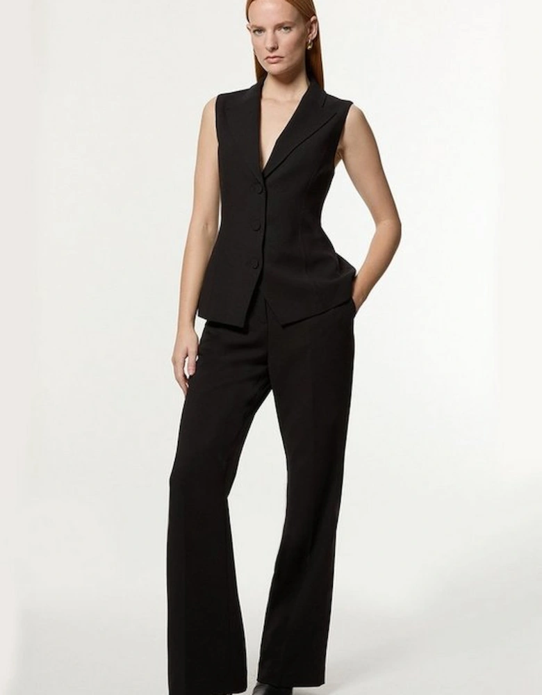 Compact Stretch Essential Tailored Straight Leg Trouser