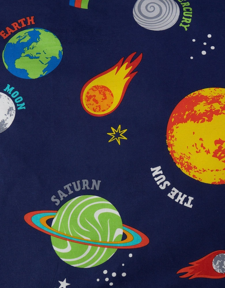Lost in Space Duvet Cover Set - Blue