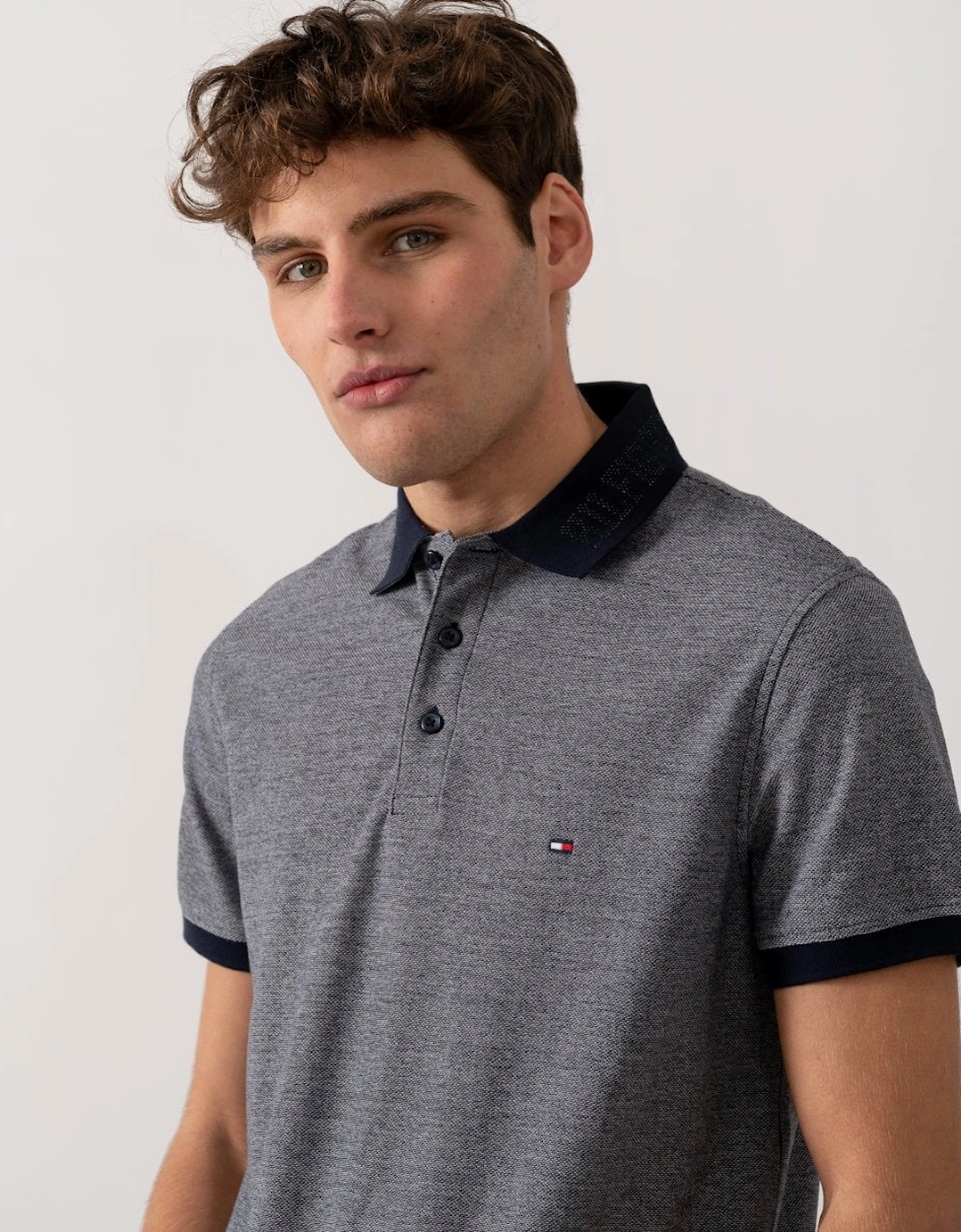 Monotype Two Tone Mens Regular Fit Polo