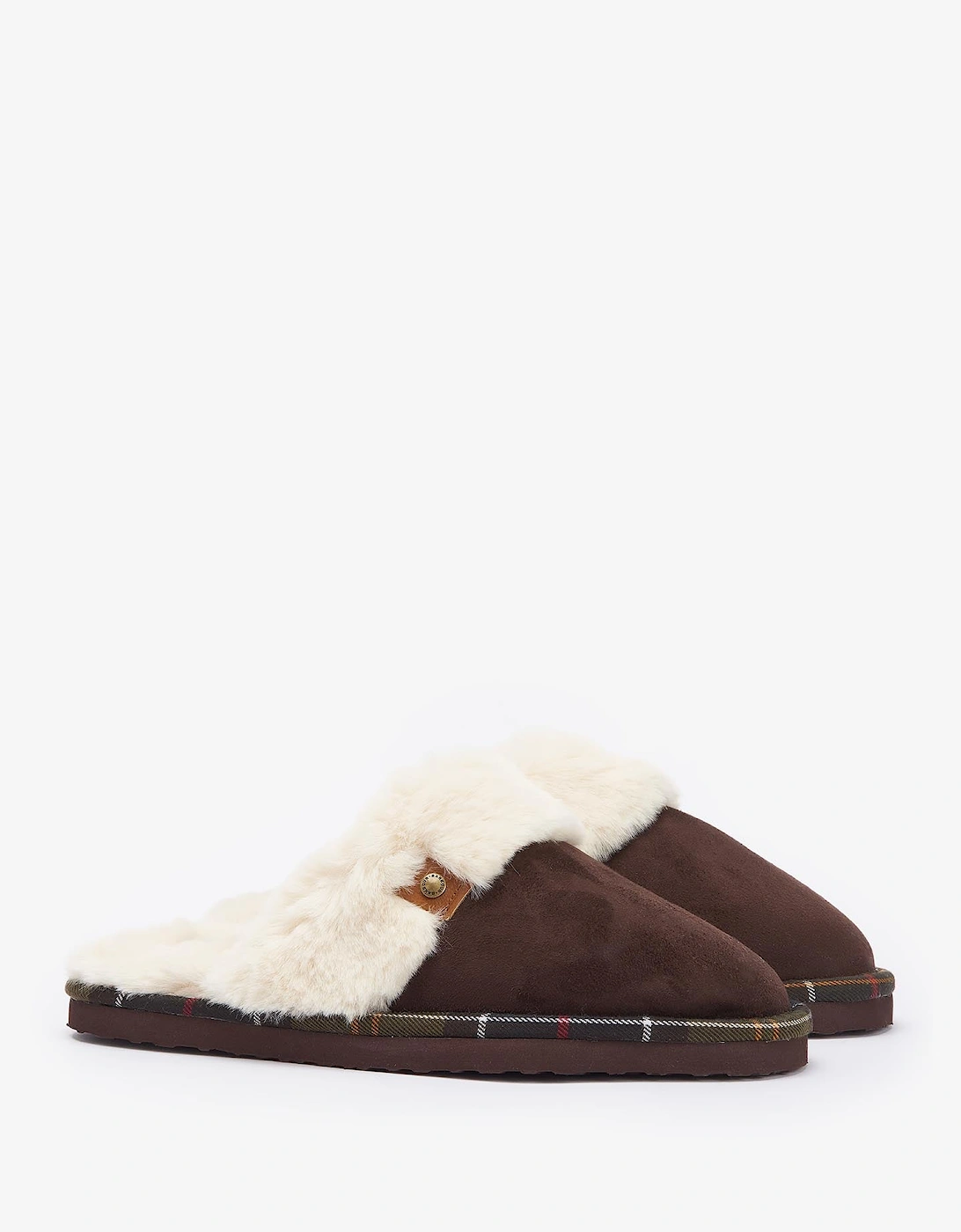 Slippers - LSL0033BR92 WOMENS CLAUDIA BROWN, 6 of 5