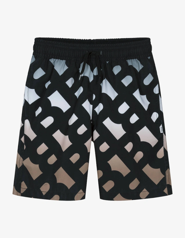 BOSS MONOGRAM SWIMSHORTS J51115