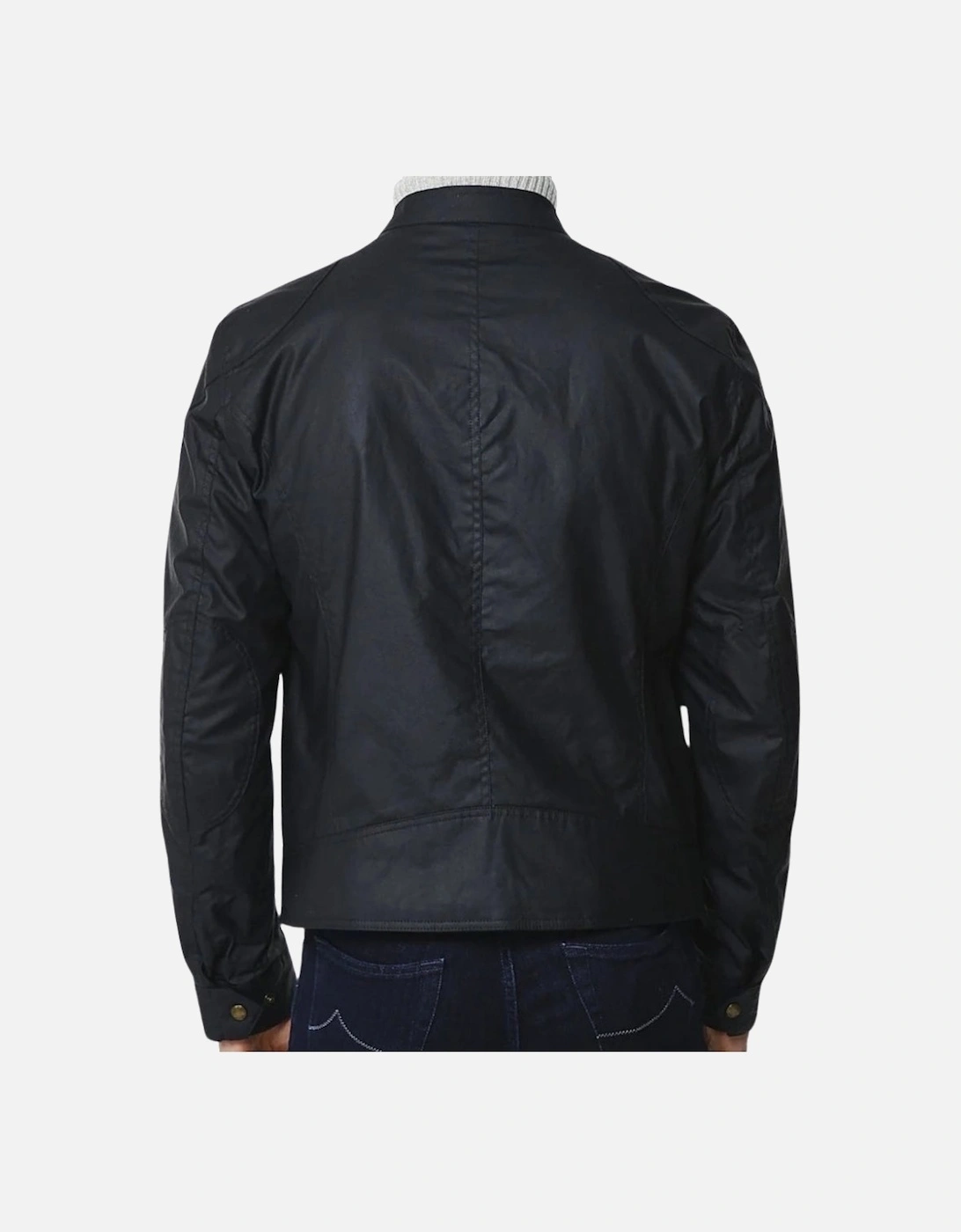 Kelland Waxed Cotton Black Jacket