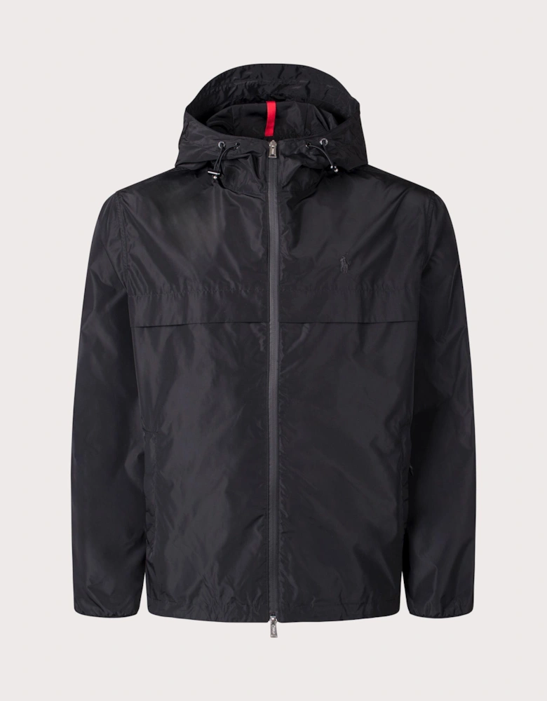 Full-Zip Hooded Windbreaker