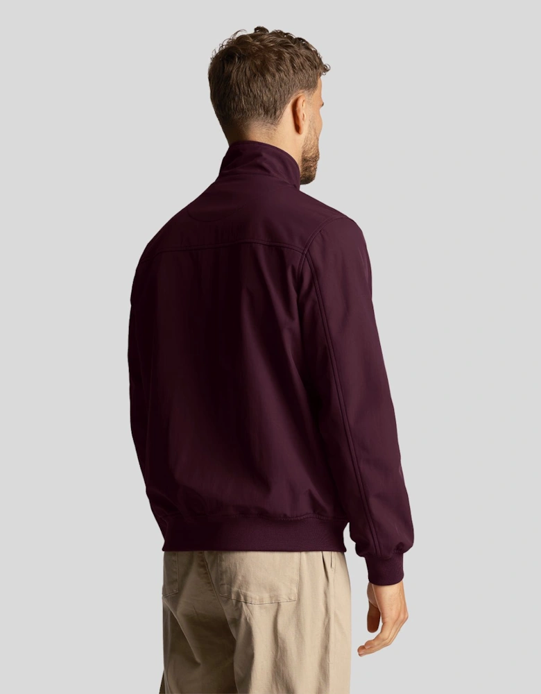 Mesh Backed Funnel Neck Jacket
