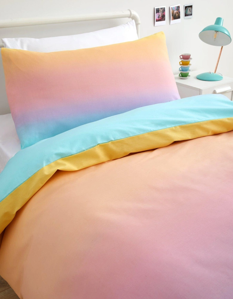 Pastel Ombre Duvet Cover - Multi