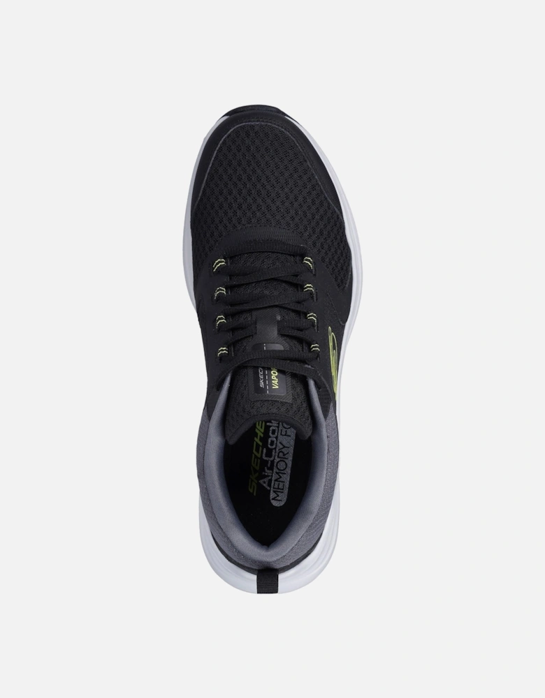 Mens Vapor Foam 232628-BKLM Black/Lime Lace Up Shoe