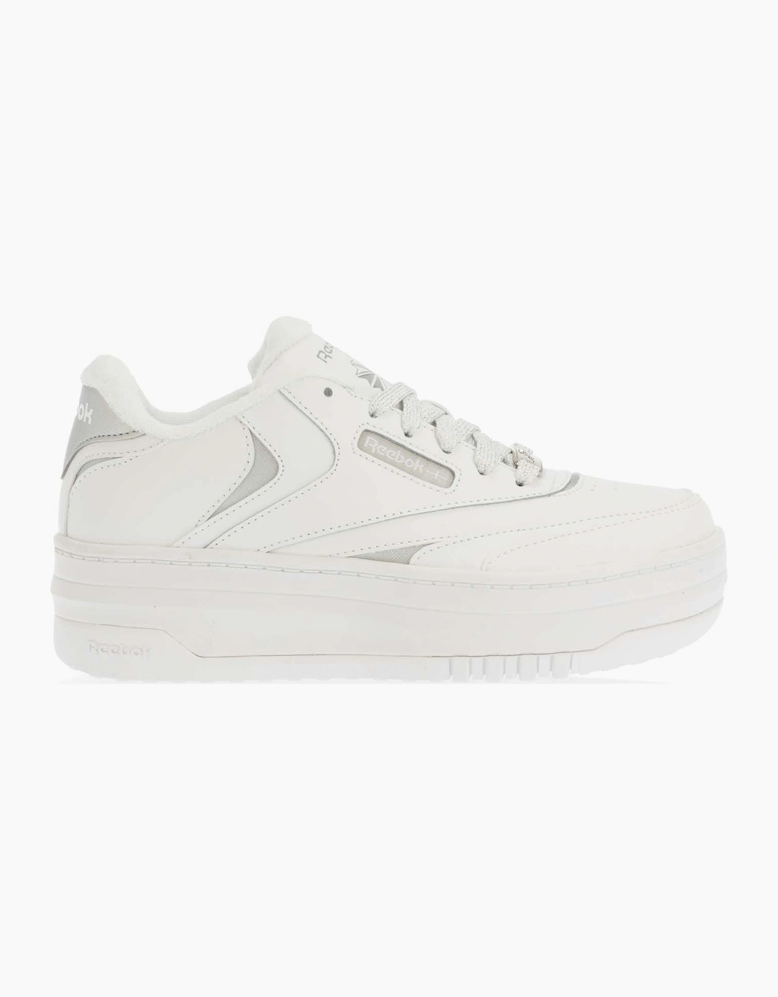 Reebok Girl's Juniors Club C Extra Trainers - White - Size: 3.5 (older)