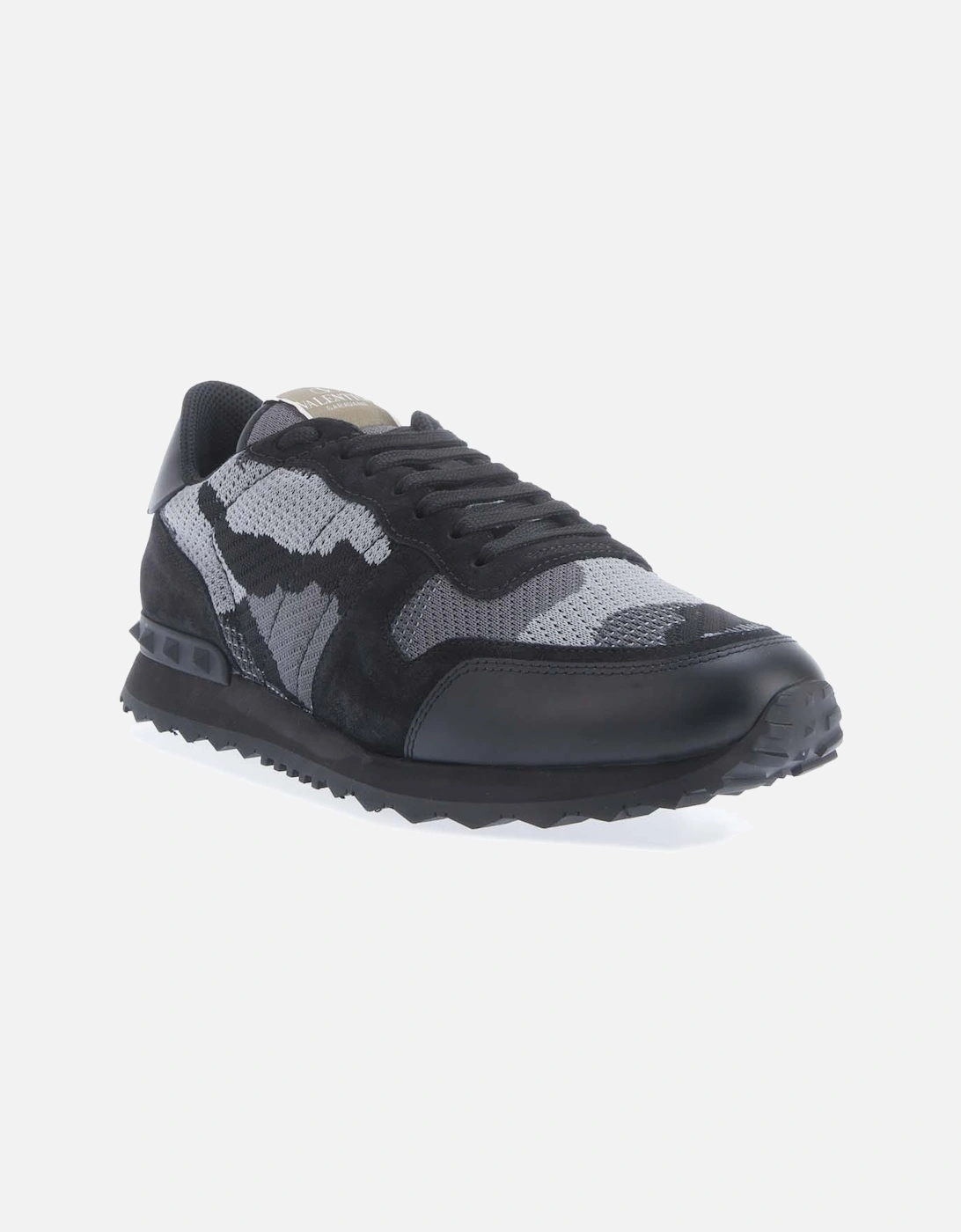 Mesh Fabric Camouflauge Rockrunner Trainers