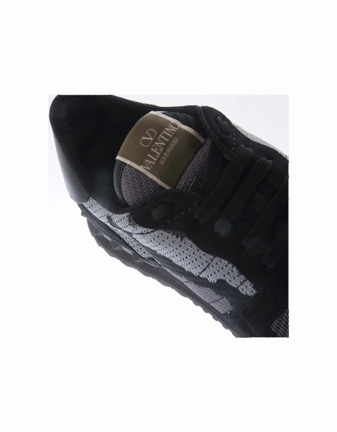 Mesh Fabric Camouflauge Rockrunner Trainers