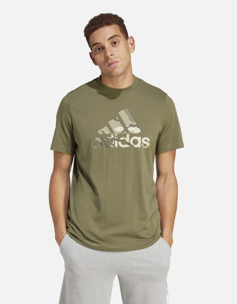 Camo Badge of Sport Graphic T-Shirt