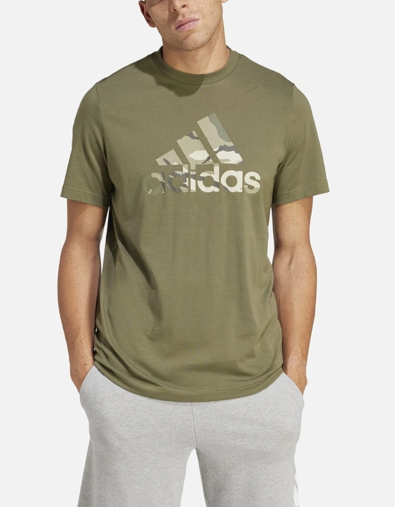 Camo Badge of Sport Graphic T-Shirt