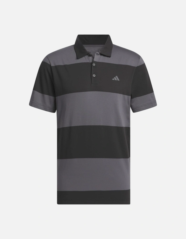 Colourblock Rugby Stripe Polo Shirt