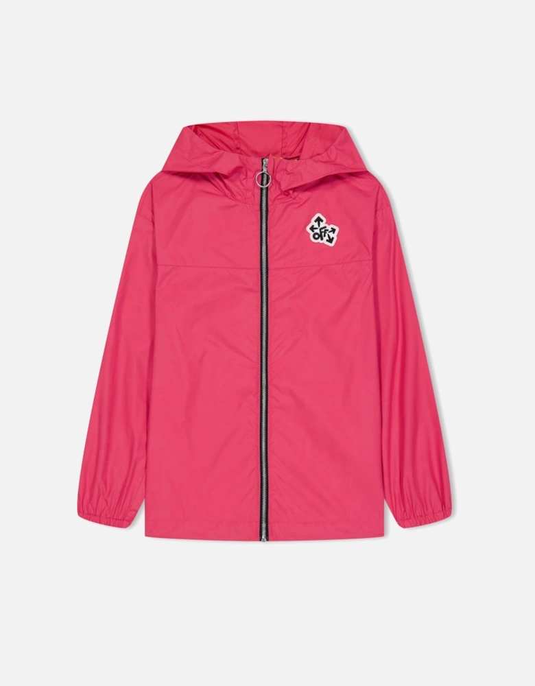 Juniors Monogram Water React Windbreaker Jacket