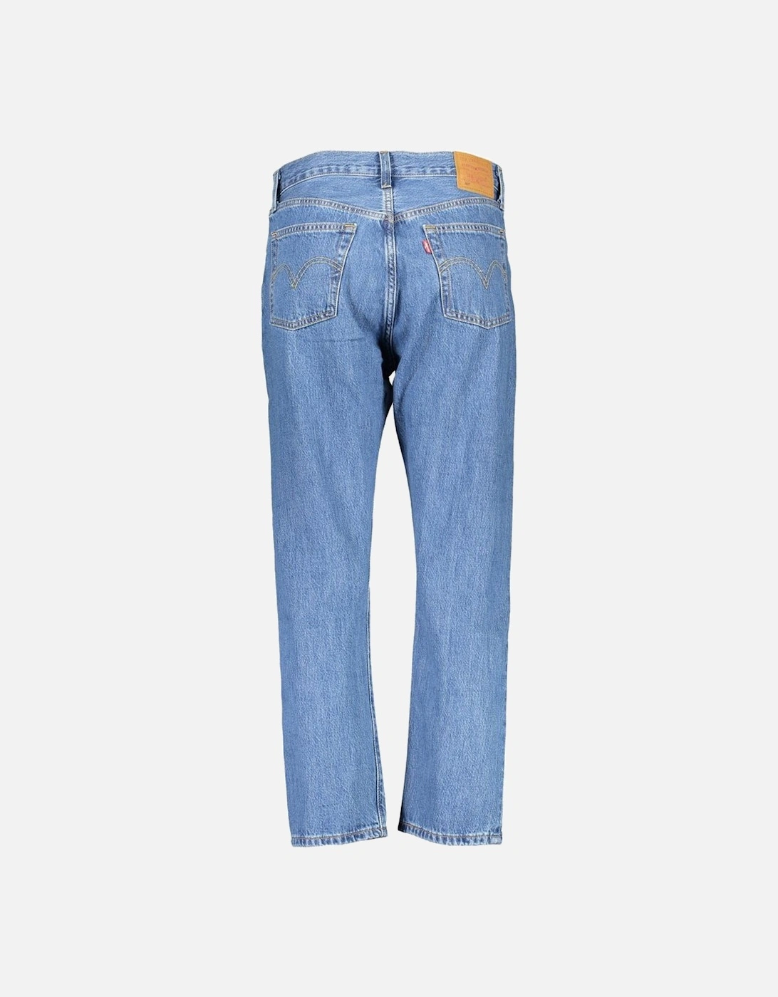 Classic 5 Pocket Jeans with Button and Zip Closure Women - Blue Jeans