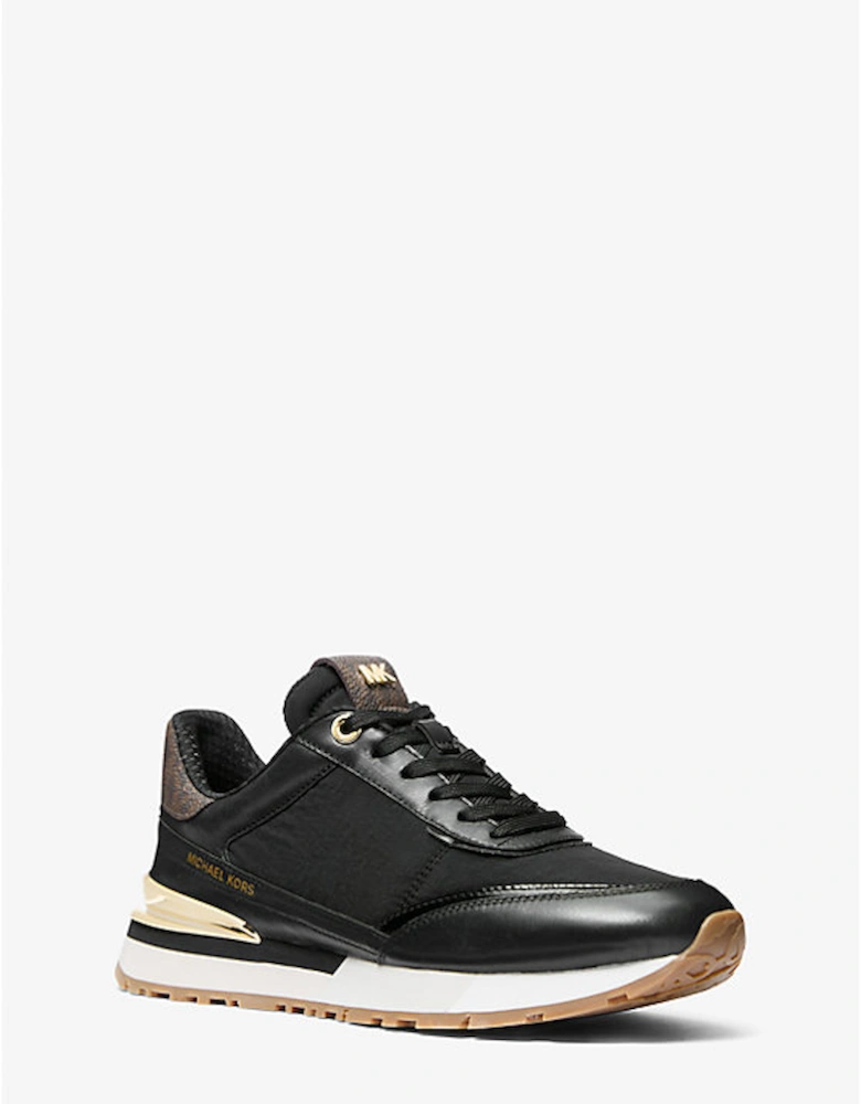 Nova Leather and Nylon Trainer