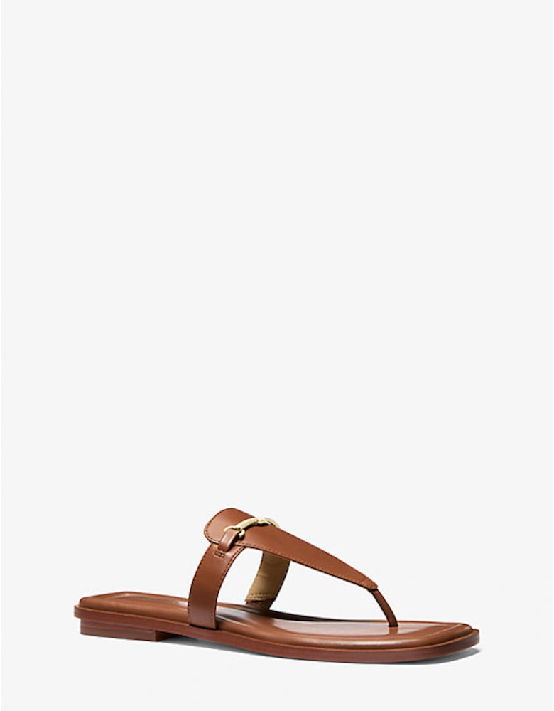 Lena Leather T-Strap Sandal