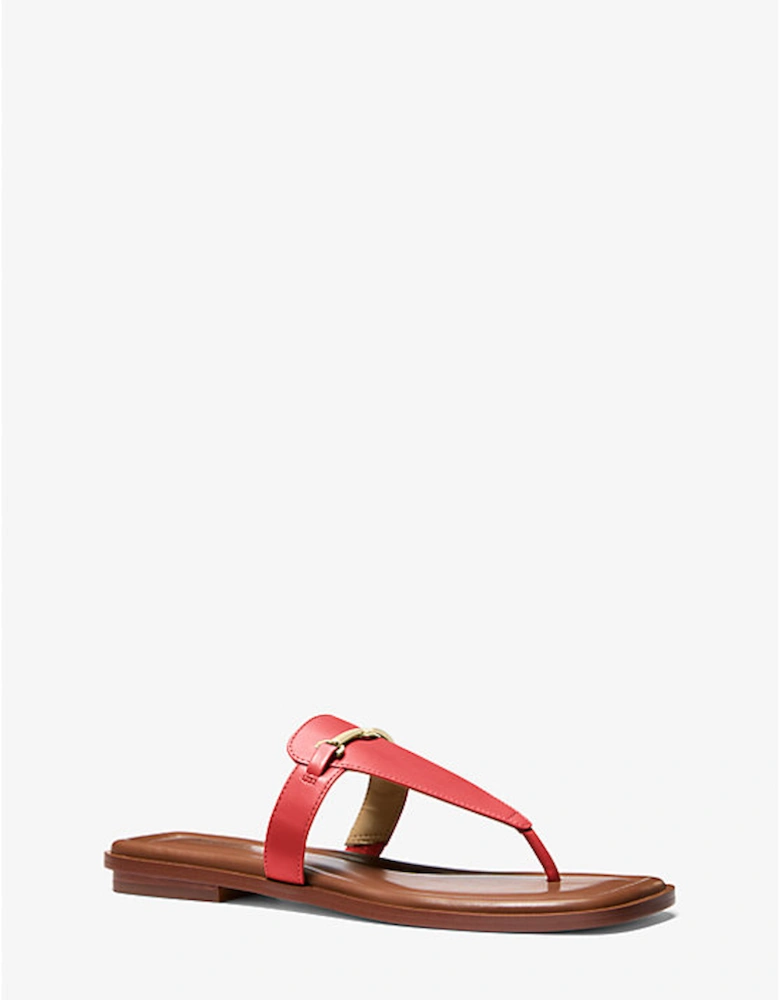 Lena Leather T-Strap Sandal