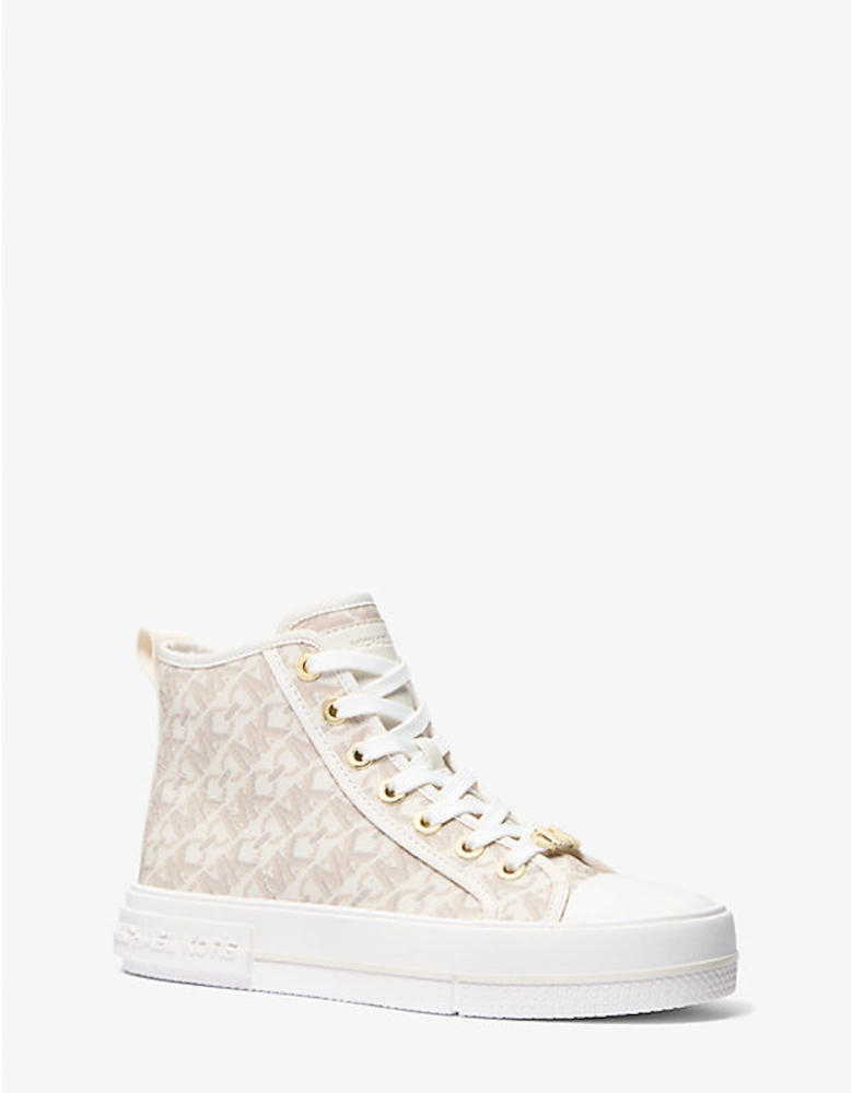 Evy Empire Monogram High-Top Sneaker