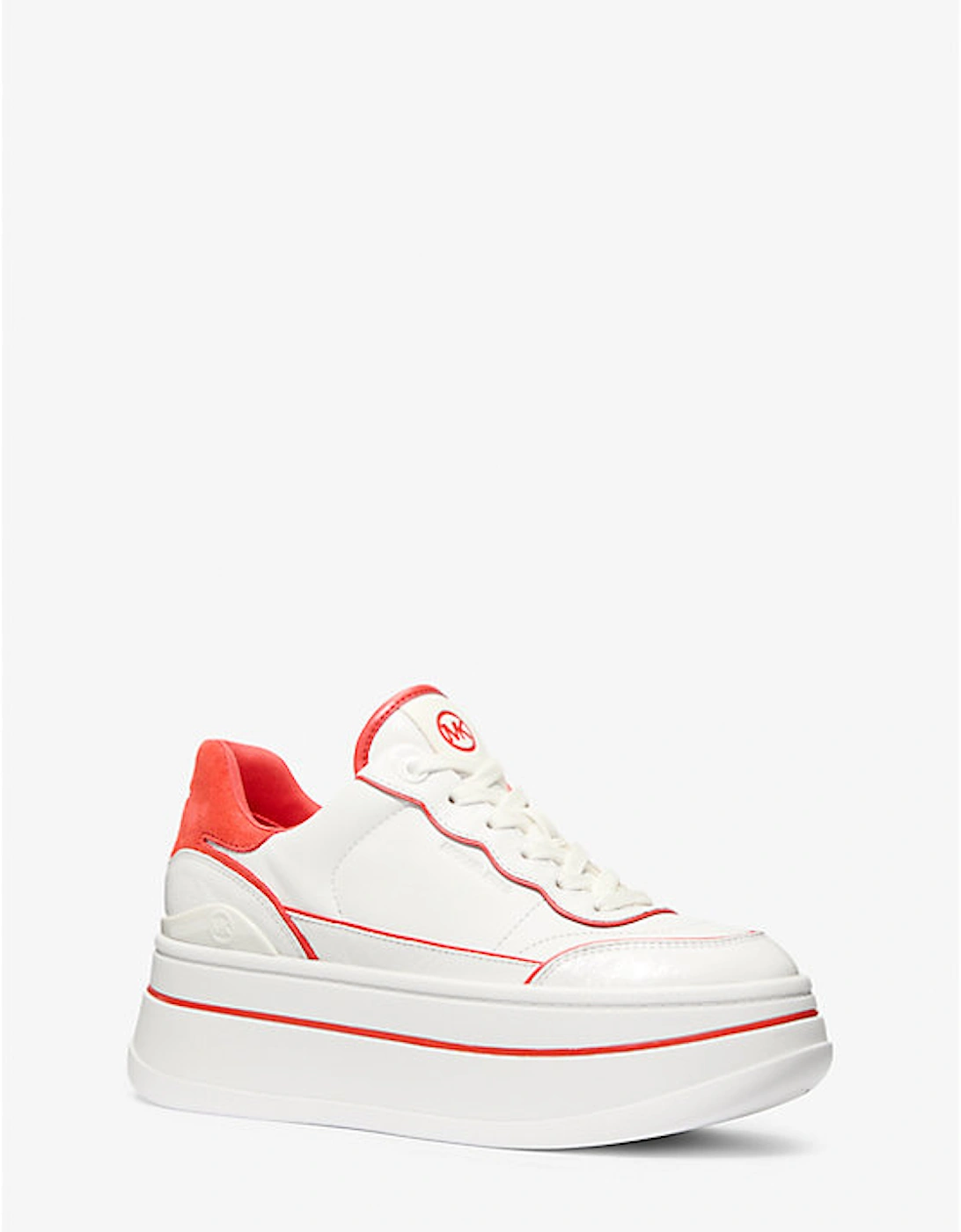 Hayes Two-Tone Leather Platform Sneaker, 2 of 1