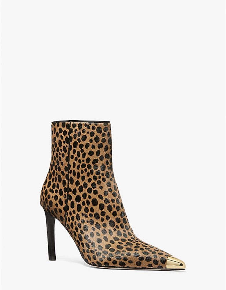 Kasia Cheetah Print Calf Hair Boot