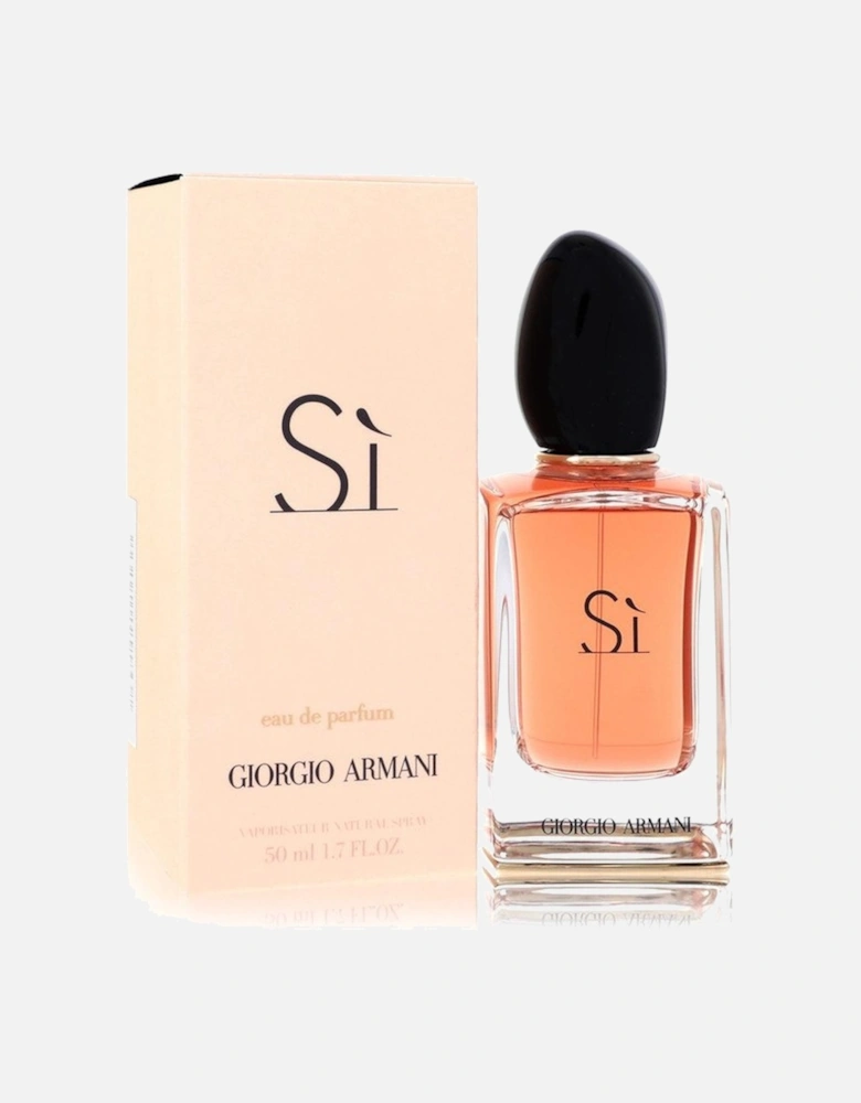 Armani Si by Eau De Parfum Spray 1.7 oz for Women - Soft Beige