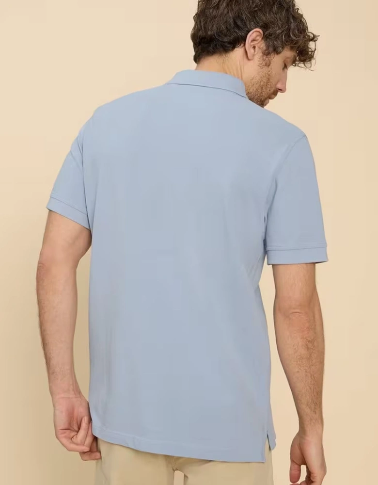 Men's Utility Polo Light Blue