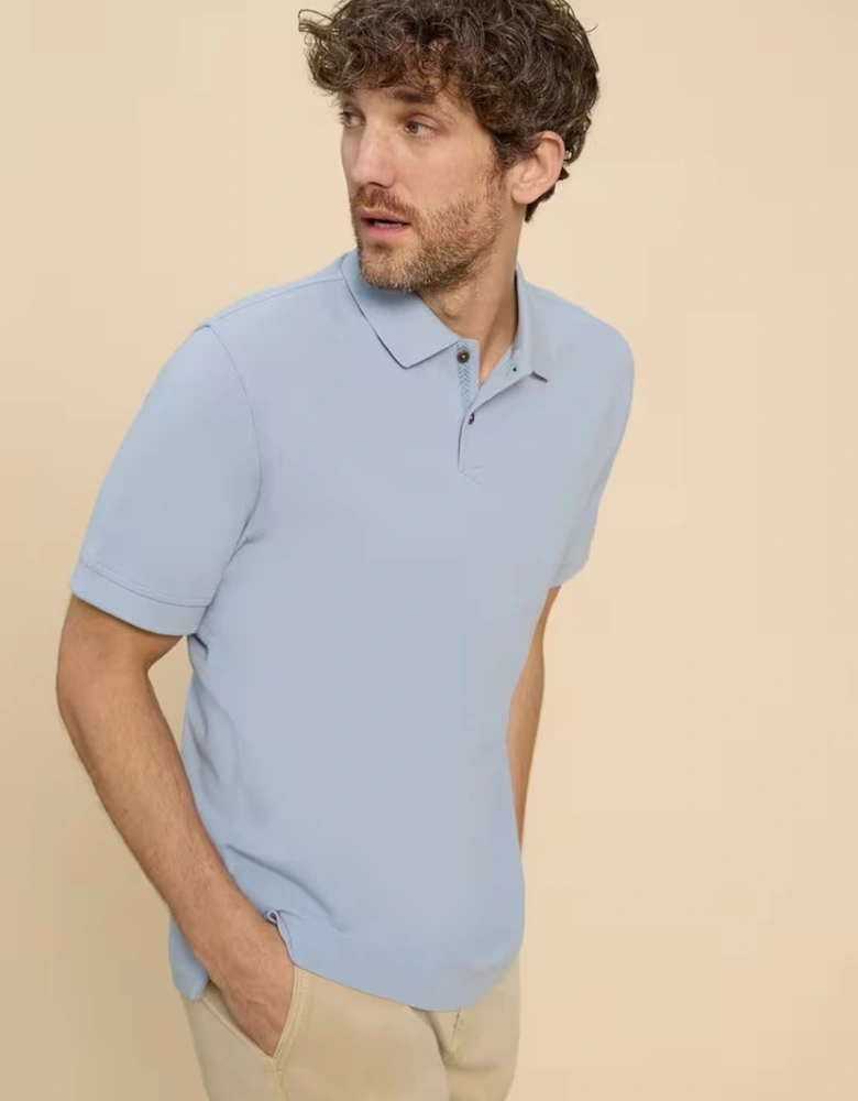 Men's Utility Polo Light Blue