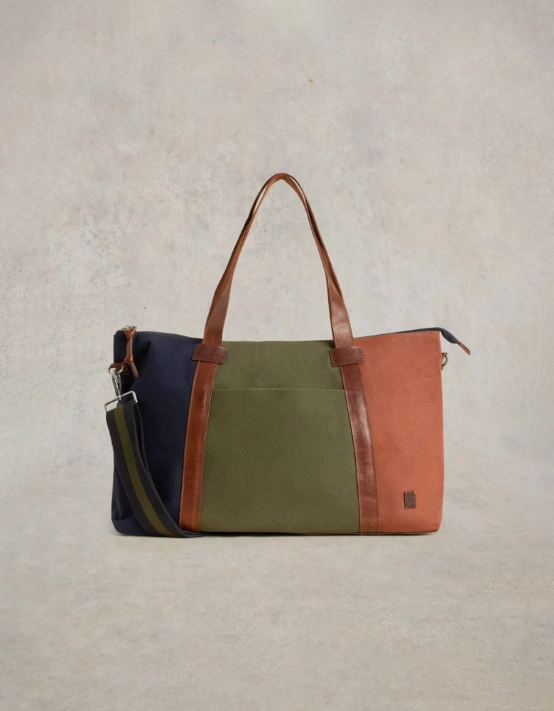 Harry Canvas Holdall Bag Green