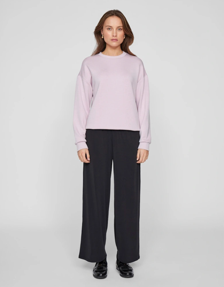 Sandy Long Sleeve Sweat Top Winsome Orchid